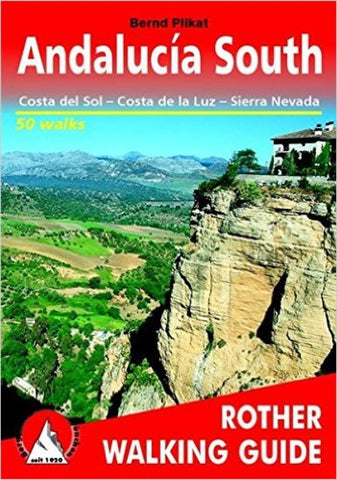 Buy map Andalucia, South, Walking Guide by Rother Walking Guide, Bergverlag Rudolf Rother