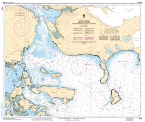 Buy map LaHave River - West Ironbound Island to/a Riverport by Canadian Hydrographic Service
