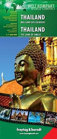 Buy map Thailand : das land des lächelns = Thailand : the land of smiles