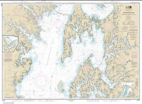 Buy map Chesapeake Bay Eastern Bay and South River; Selby Bay (12270-36) by NOAA