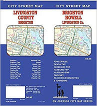 Buy map Brighton, Howell and Livingston County, Michigan