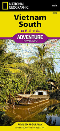 Buy map Vietnam, South Adventure Map 3016