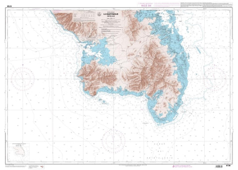 Buy map La Martinique - Partie Sud by SHOM