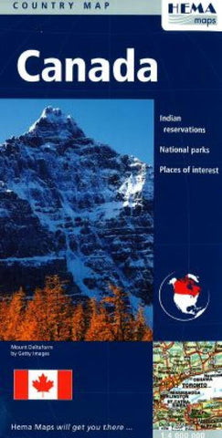 Buy map Canada by Hema Maps