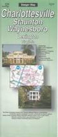 Buy map Charlottesville, Staunton, Waynesboro and Lexington, Virginia by The Seeger Map Company Inc.