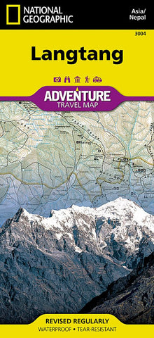 Buy map Langtang, Nepal Adventure Map 3004