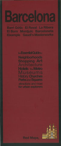 Buy map Barcelona, Spain City Map