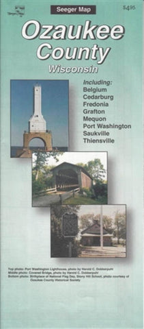Buy map Ozaukee County, Wisconsin by The Seeger Map Company Inc.