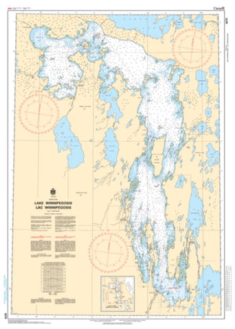 Buy map Lake Winnipegosis/Lac Winnipegosis by Canadian Hydrographic Service