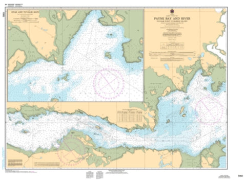 Buy map Payne Bay and River (Tuvalik Point to Basking Island) by Canadian Hydrographic Service
