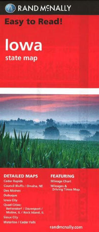 Buy map Iowa by Rand McNally