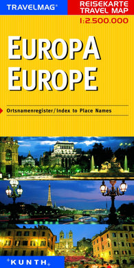 Buy map Europe by Kunth Verlag