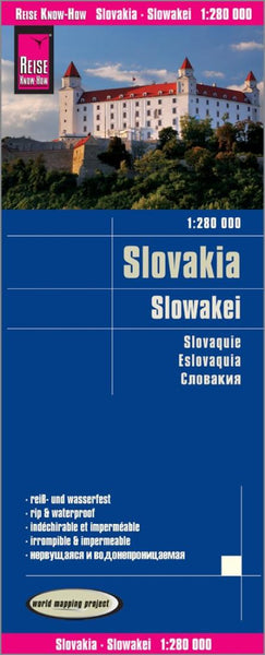 Buy map Slowakei : 1:280 000 = Slovakia : 1:280 000 = Slovaquie : 1:280 000 = Eslovaquia : 1:280 000 : 1:280 000