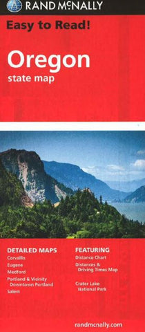 Buy map Oregon by Rand McNally