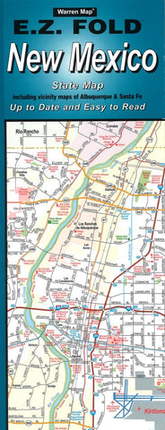 Buy map EZ Fold New Mexico State Map by Warren Map