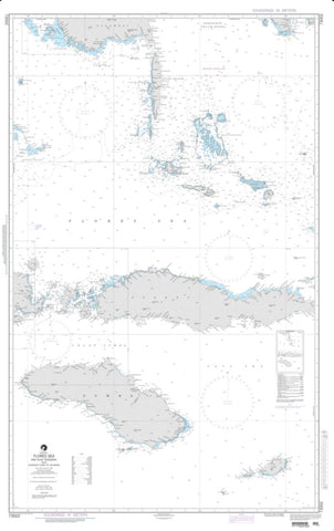 Buy map Flores Sea And Nusa Tenggara, Indonesia (NGA-73002-4) by National Geospatial-Intelligence Agency