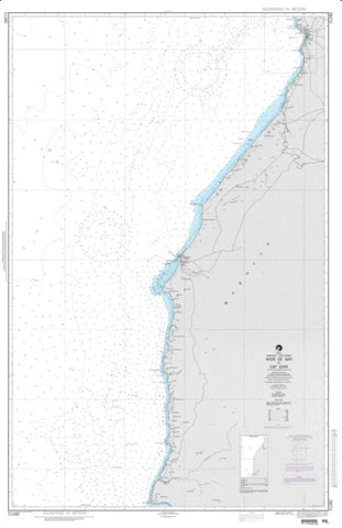 Buy map Rade De Safi To Cap Ghir (NGA-51280-8) by National Geospatial-Intelligence Agency