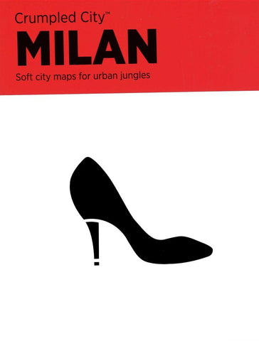 Buy map Milan, Italy Crumpled City Map by Palomar S.r.l.