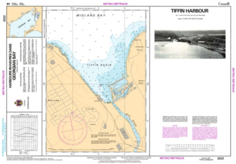 Buy map Tiffin Harbour by Canadian Hydrographic Service
