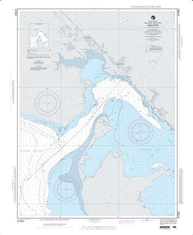 Buy map Golfito (NGA-21563-3) by National Geospatial-Intelligence Agency