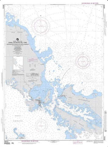 Buy map Canal De Bocas Del Toro (NGA-28052-2) by National Geospatial-Intelligence Agency