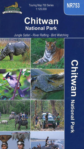 Buy map Chitwan National Park, Nepal