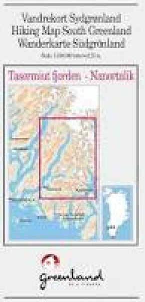 Buy map Tasermiut fjorden - Nanortalik hiking map