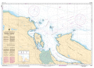 Buy map Approaches to/Approches a Nanaimo Harbour by Canadian Hydrographic Service