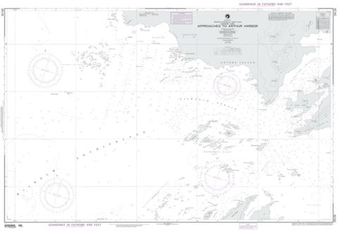 Buy map Approaches To Arthur Harbor (NGA-29126-2) by National Geospatial-Intelligence Agency