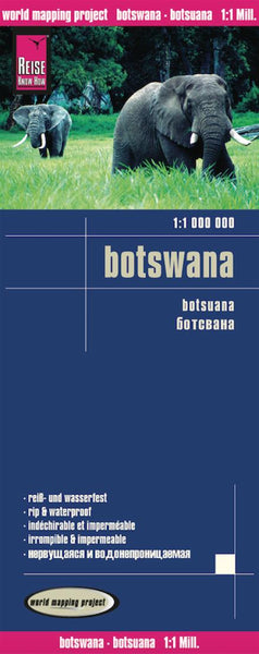 Buy map Botswana by Reise Know-How Verlag