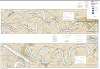 Buy map Mississippi River-New Orleans to Baton Rouge (11370-29) by NOAA