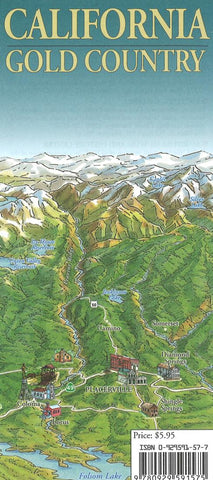 Buy map California Gold Country by Map Link