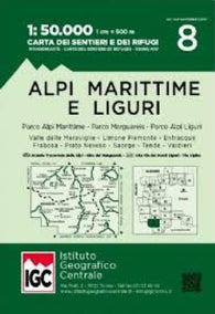 Buy map Alpi Marittime e Liguri