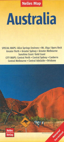 Buy map Australia = Australien