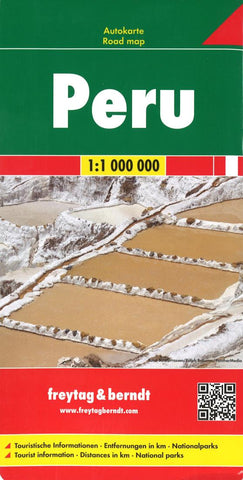 Buy map Peru by Freytag-Berndt und Artaria