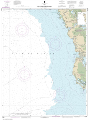 Buy map East Cape to Mormon Key (11431-13) by NOAA