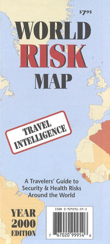 Buy map World Risk Map by Map Link