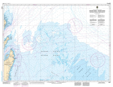Buy map Grand Banc/Grand Bank (Northeast Portion/Partie-Nord-Est) by Canadian Hydrographic Service