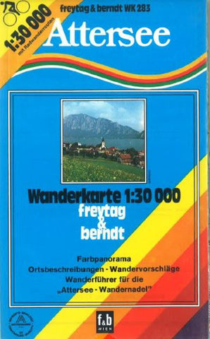 Buy map Attersee, WK 283 by Freytag-Berndt und Artaria