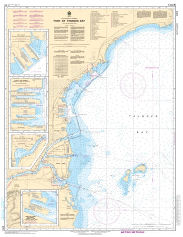 Buy map Port of Thunder Bay by Canadian Hydrographic Service