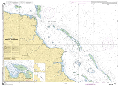 Buy map DE TOUHO À PONÉRIHOUEN (7756) by SHOM