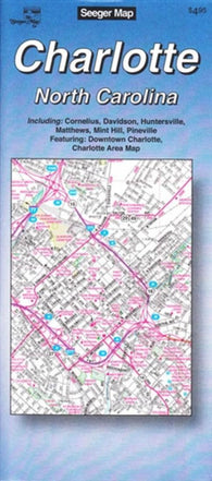 Buy map Charlotte, North Carolina by The Seeger Map Company Inc.