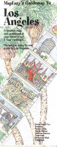 Buy map Los Angeles, California Guidemap by MapEasy, Inc.