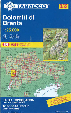 Buy map Dolomiti di Brenta Hiking Map