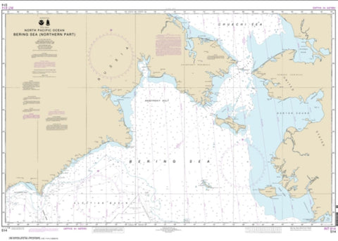 Buy map Bering Sea Northern Part (514-7) by NOAA