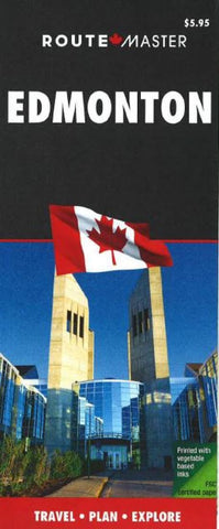 Buy map Edmonton, Alberta by Route Master