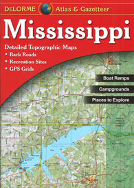 Buy map Mississippi Atlas and Gazetteer by DeLorme