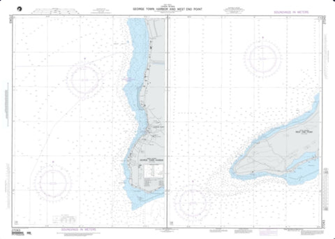 Buy map Georgetown Harbor And West End Point; Plan A: Georgetown Harbor (Grand Cayman) (NGA-27243-2) by National Geospatial-Intelligence Agency