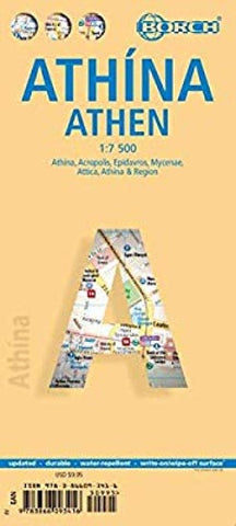 Buy map Athens, Greece City Map