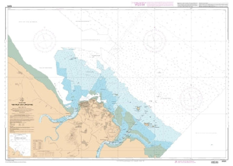 Buy map Abords de Cayenne by SHOM